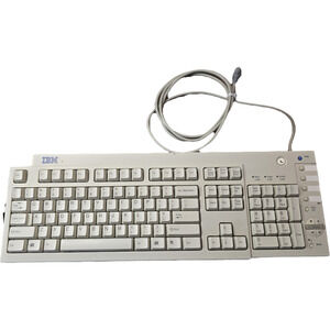 IBM KB-7993 Mechanical Rapid Access Keyboard 00K8649 / 12J5557 /‎ 12J5558 /PS2